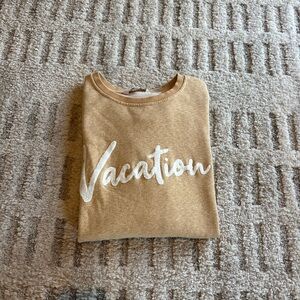 Shiraleah Tan 'Vacation' Sweatshirt